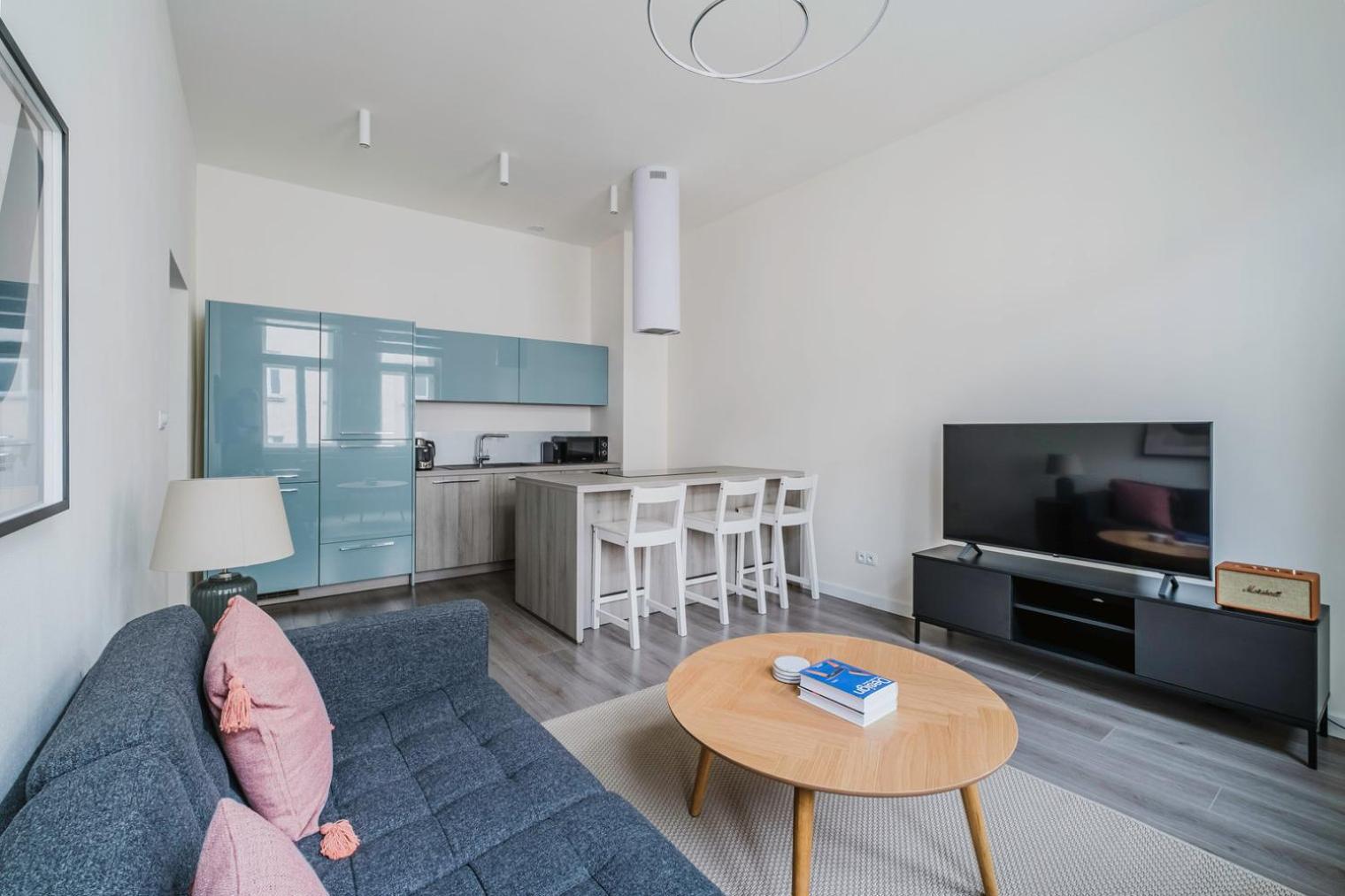 Appartamento Blueground Zizkov Renovated Nr Universities Prg-35 Praga